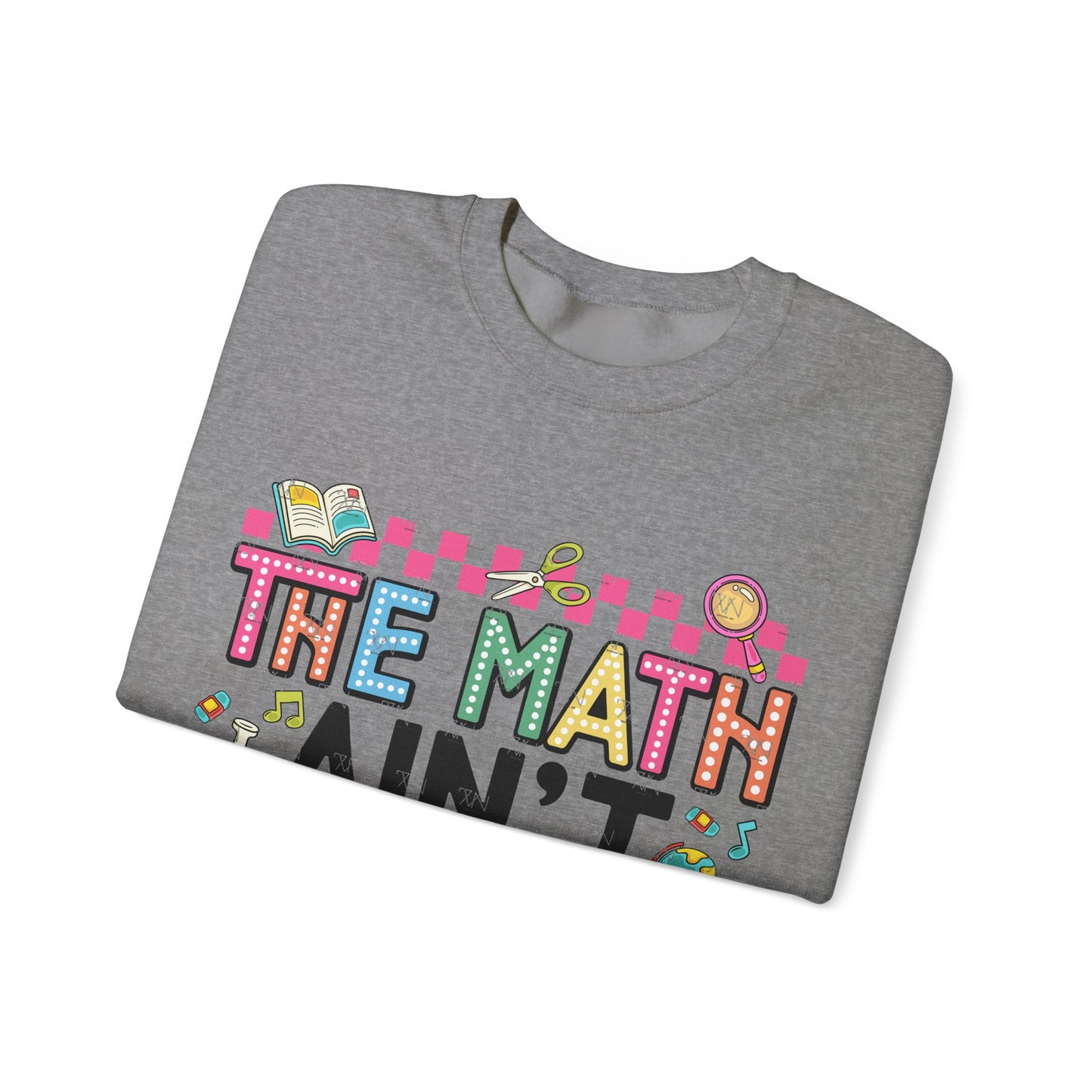 Math-Themed Unisex Crewneck Sweatshirt