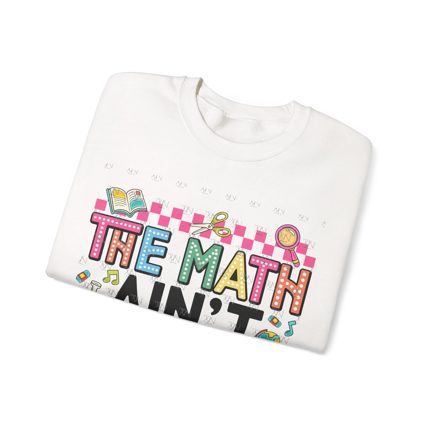 Math-Themed Unisex Crewneck Sweatshirt