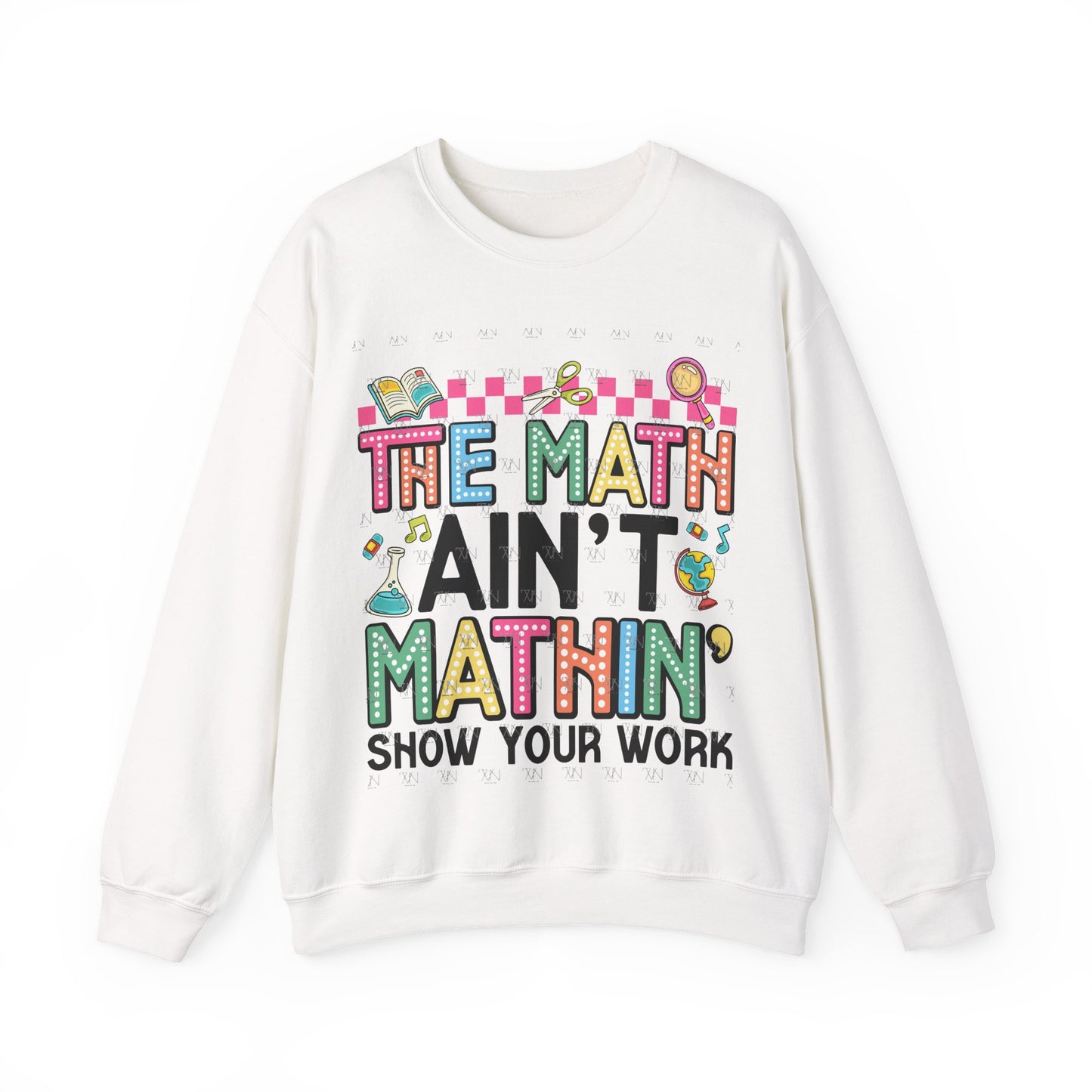 Math-Themed Unisex Crewneck Sweatshirt