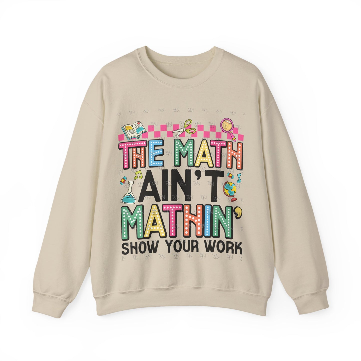 Math-Themed Unisex Crewneck Sweatshirt