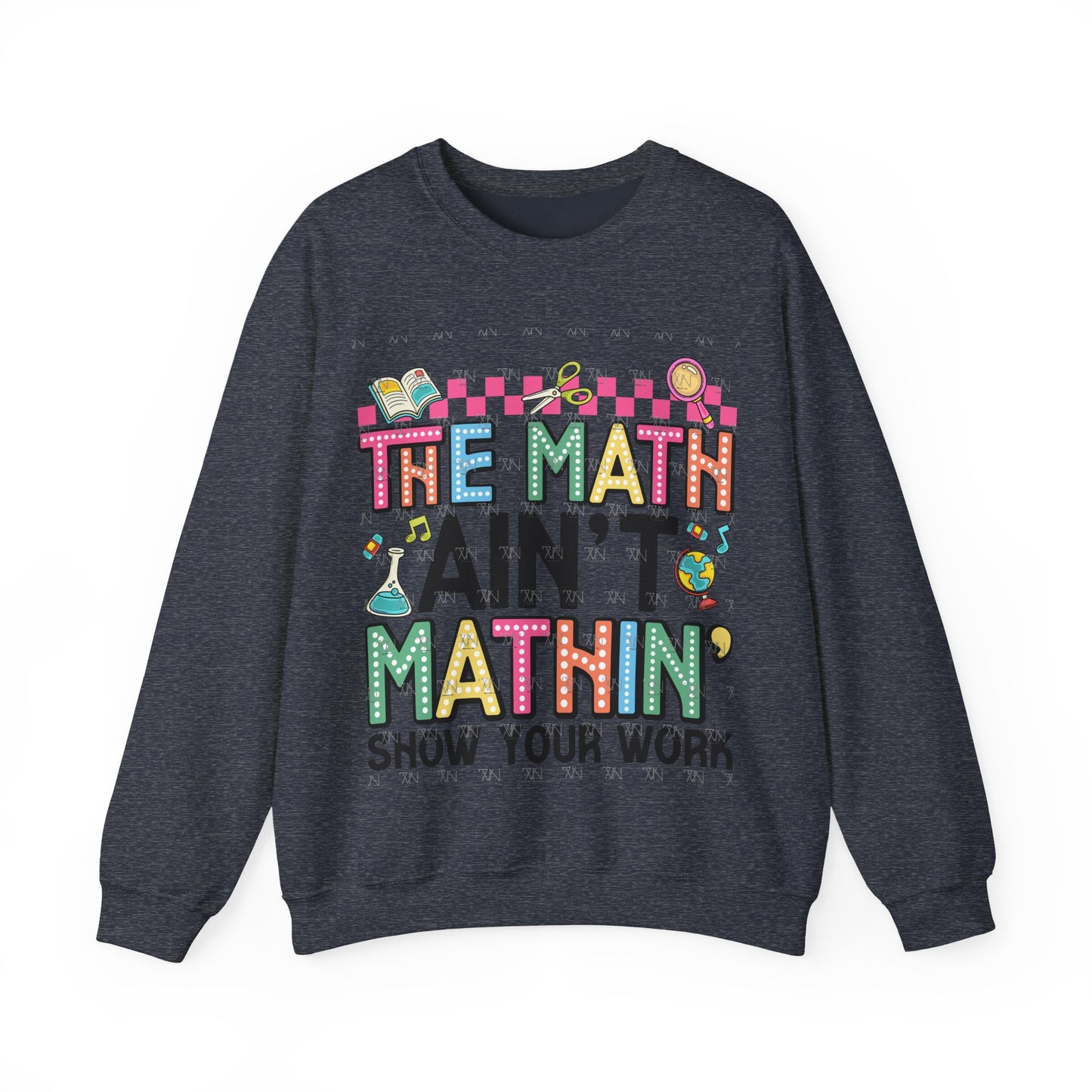 Math-Themed Unisex Crewneck Sweatshirt