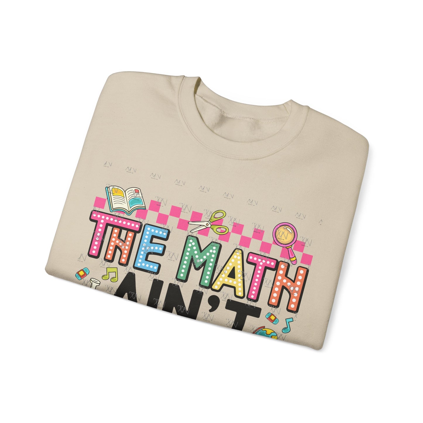Math-Themed Unisex Crewneck Sweatshirt