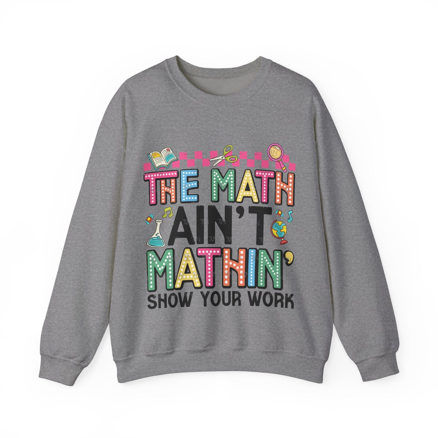 Math-Themed Unisex Crewneck Sweatshirt