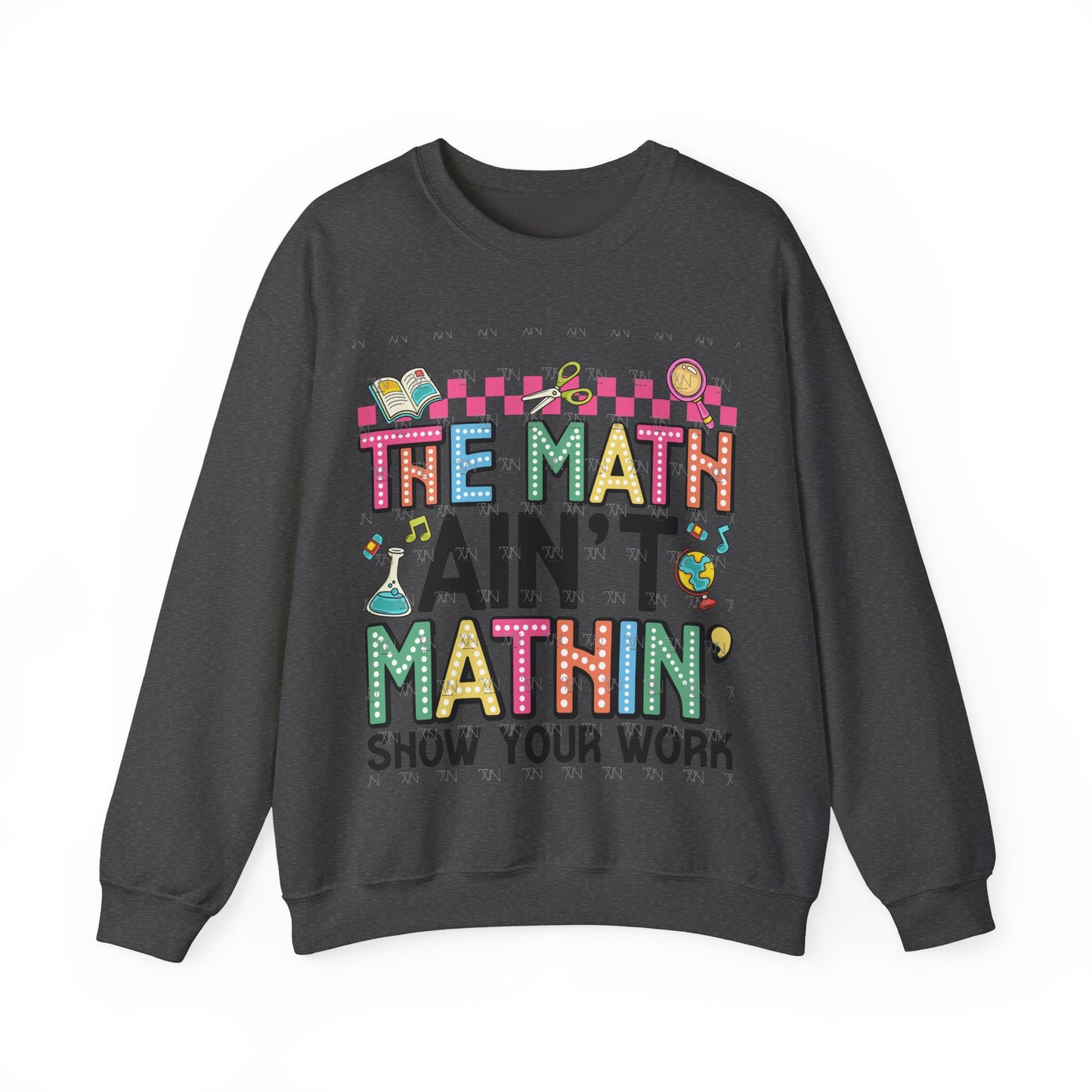 Math-Themed Unisex Crewneck Sweatshirt